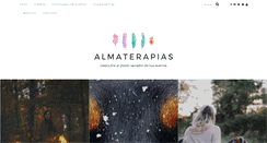 Desktop Screenshot of almaterapias.com