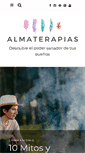 Mobile Screenshot of almaterapias.com