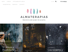 Tablet Screenshot of almaterapias.com